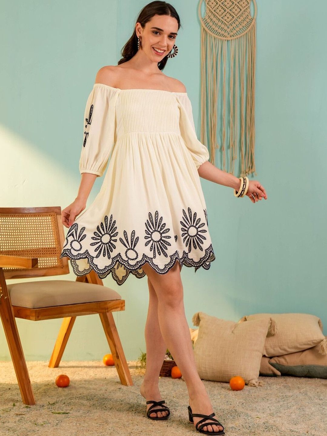 off shoulder dress india Zui