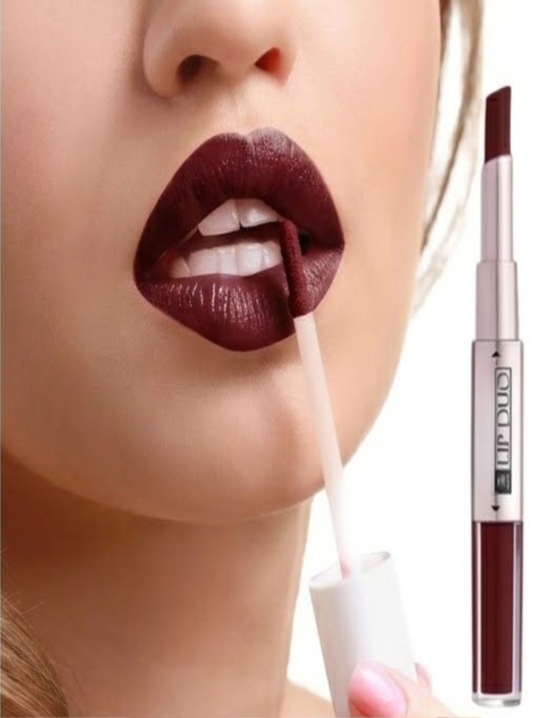 winym 2 In 1 Long Lasting Lip Duo Lipstick - 8 ml - Brown