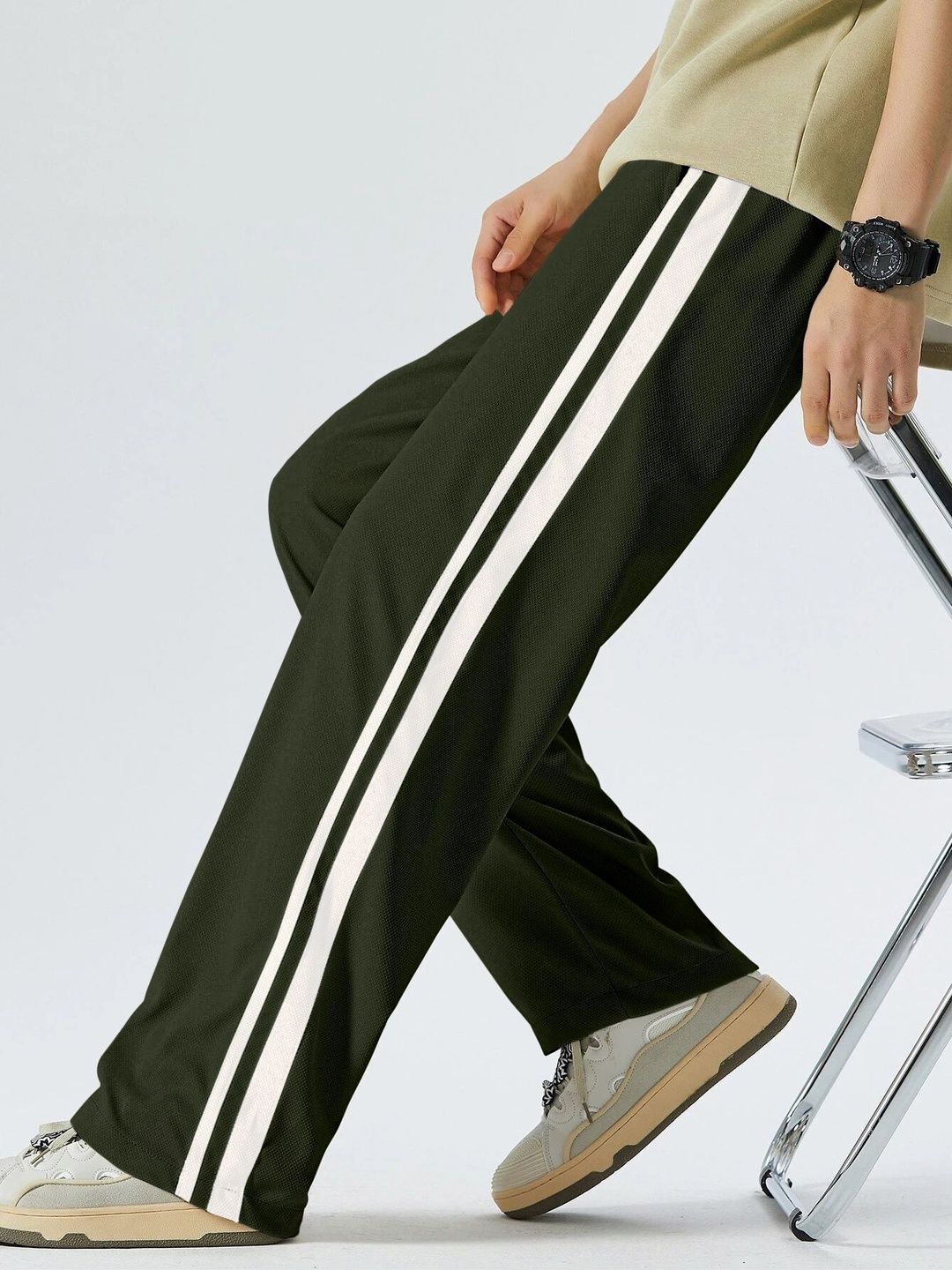 CHROVEL Men Slim Fit Training Track Pants