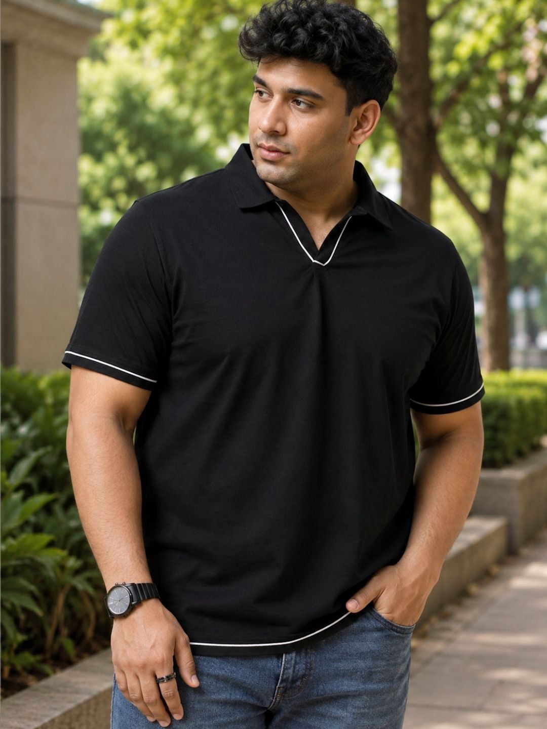 Sztori Men V-Neck T-shirt
