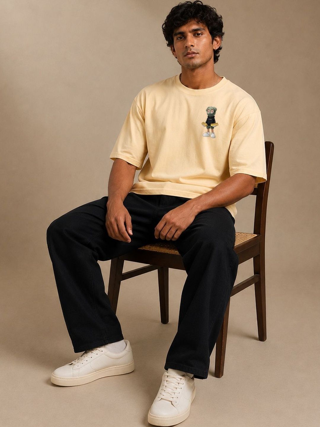 BEOVER Men Printed T-shirt