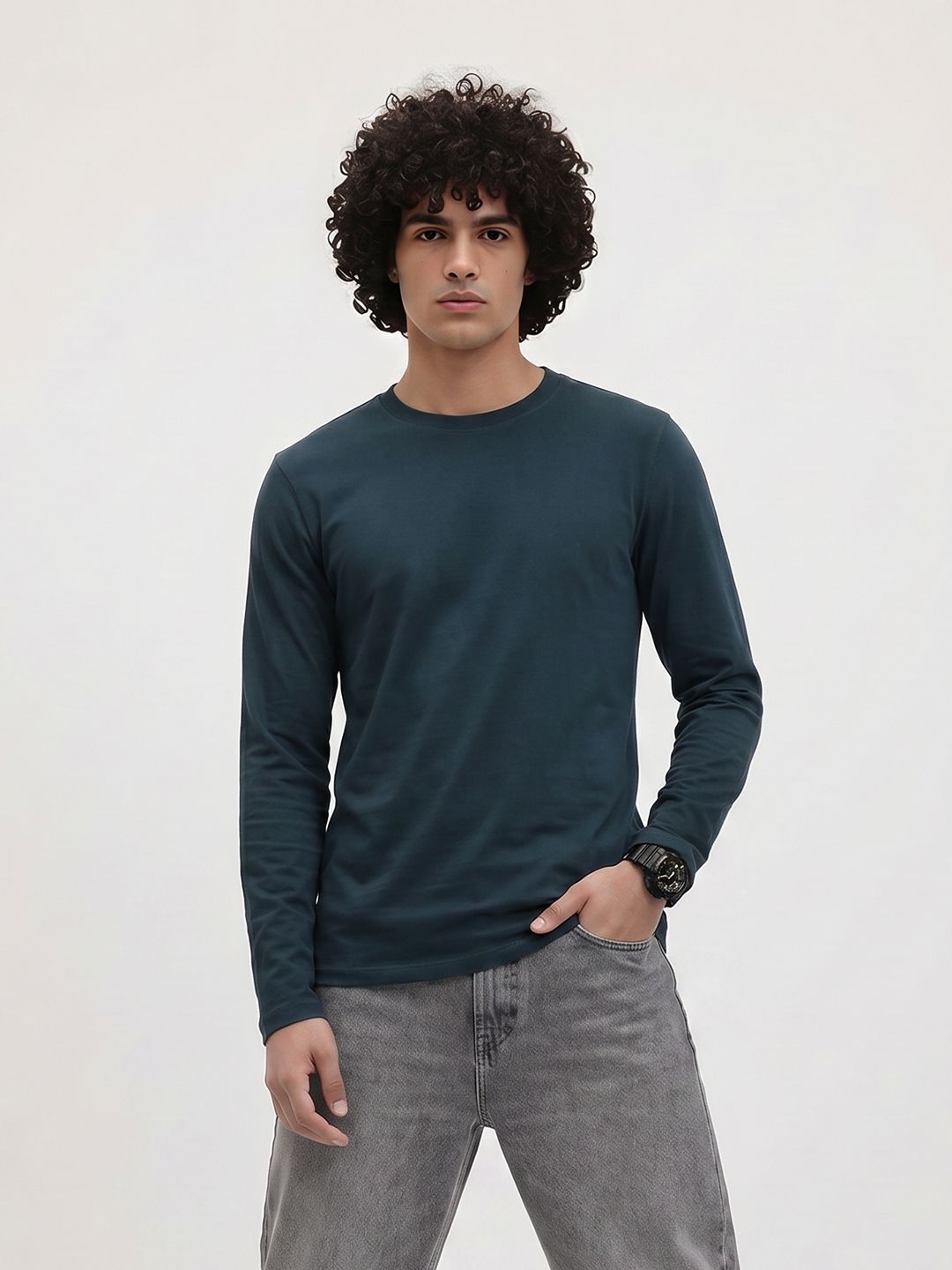 The Roadster Life Co. Round Neck T-shirt