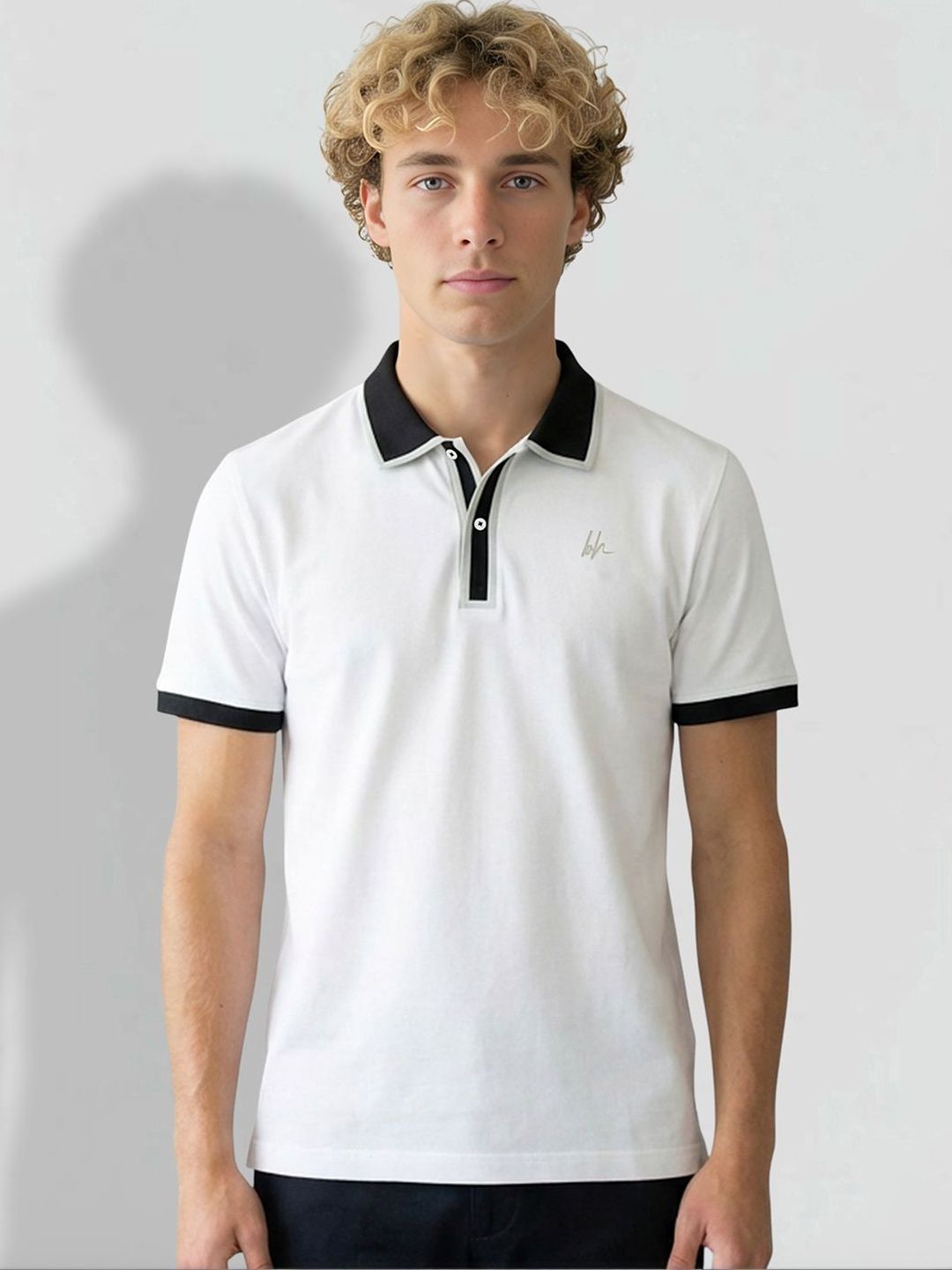 Being Human Men Polo Collar T-shirt