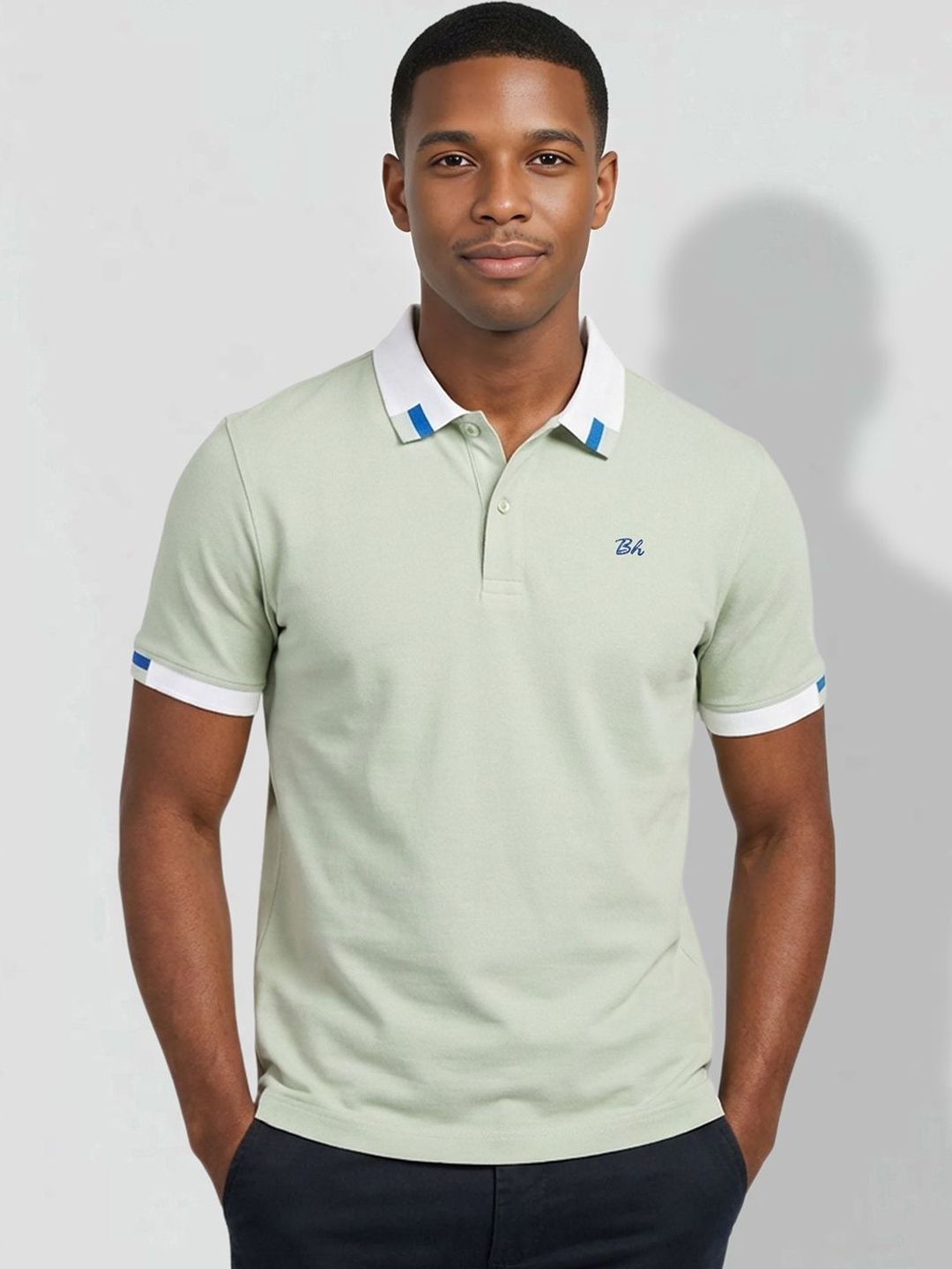 Being Human Men Polo Collar T-shirt