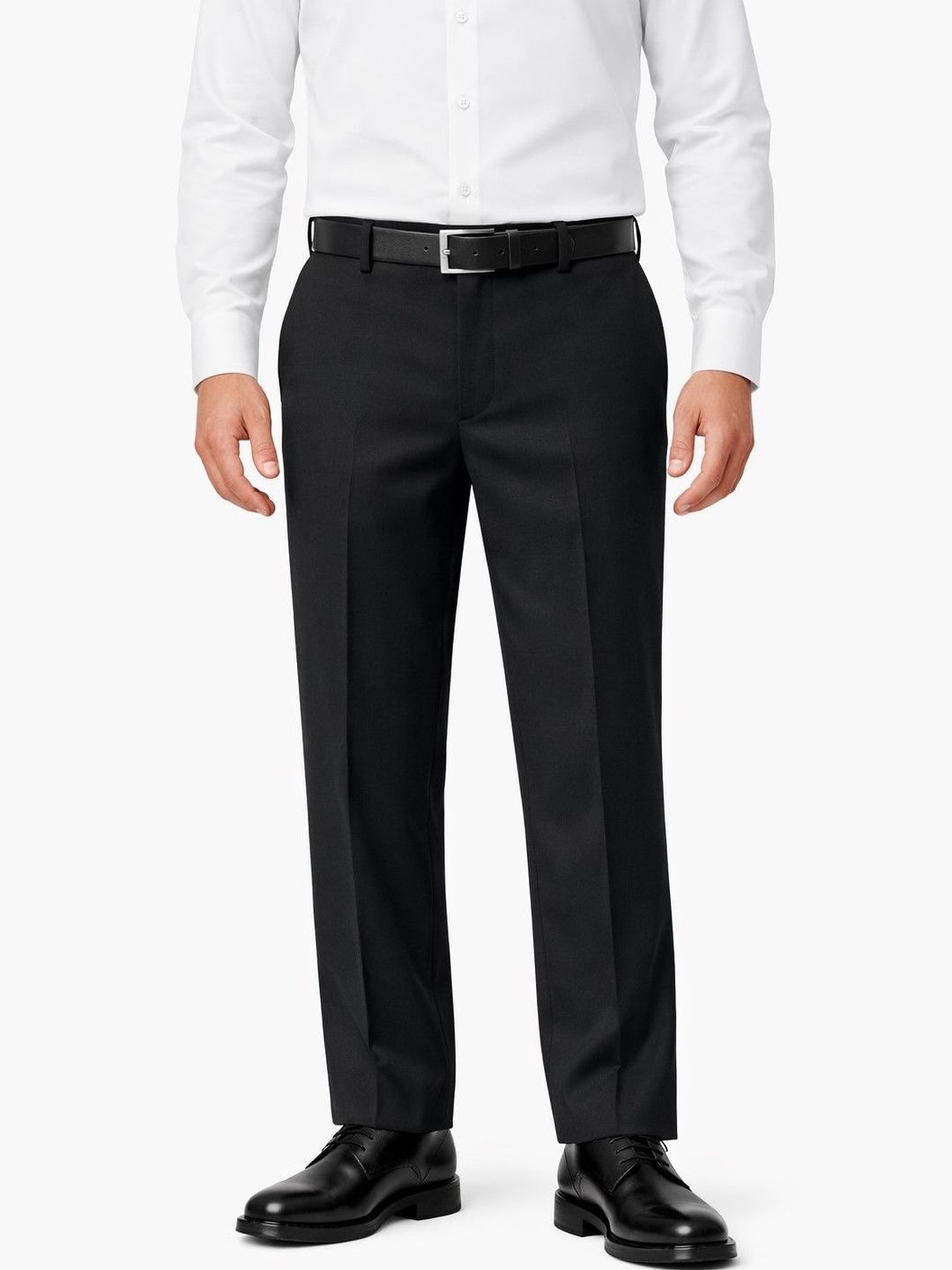 SAME FIT Men Easy Wash Trousers