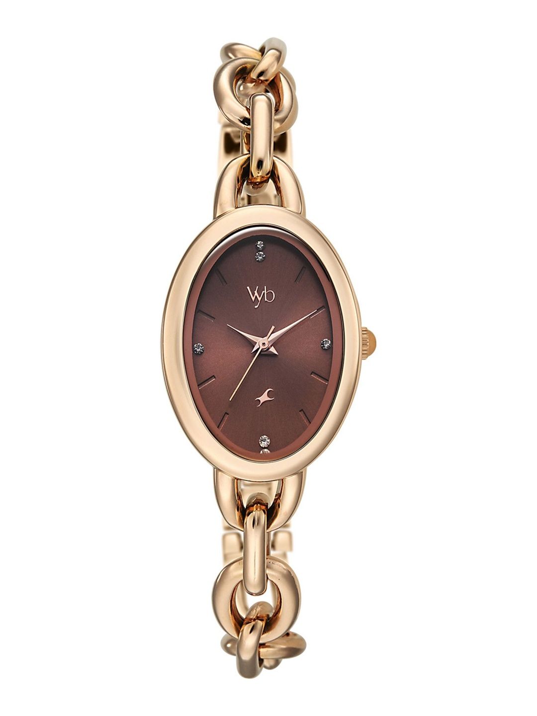 Fastrack Fastrack Women Vyb Manifester Quartz Light brown Dial Watch - FV60148WM01W