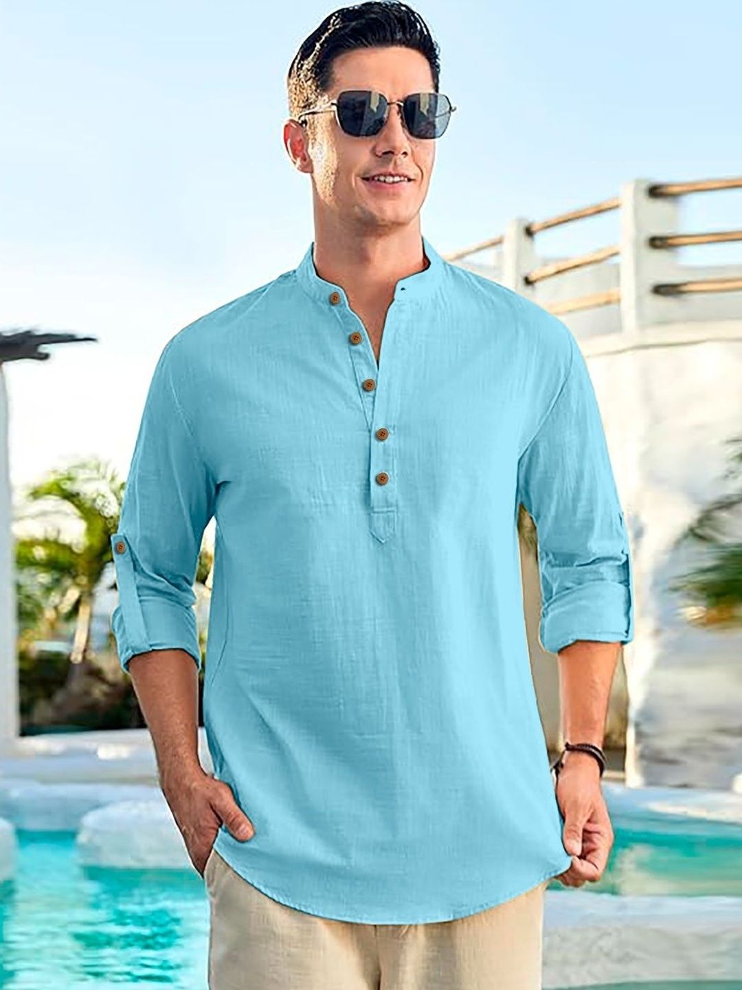 CLOTHING VEDA Men Kurta
