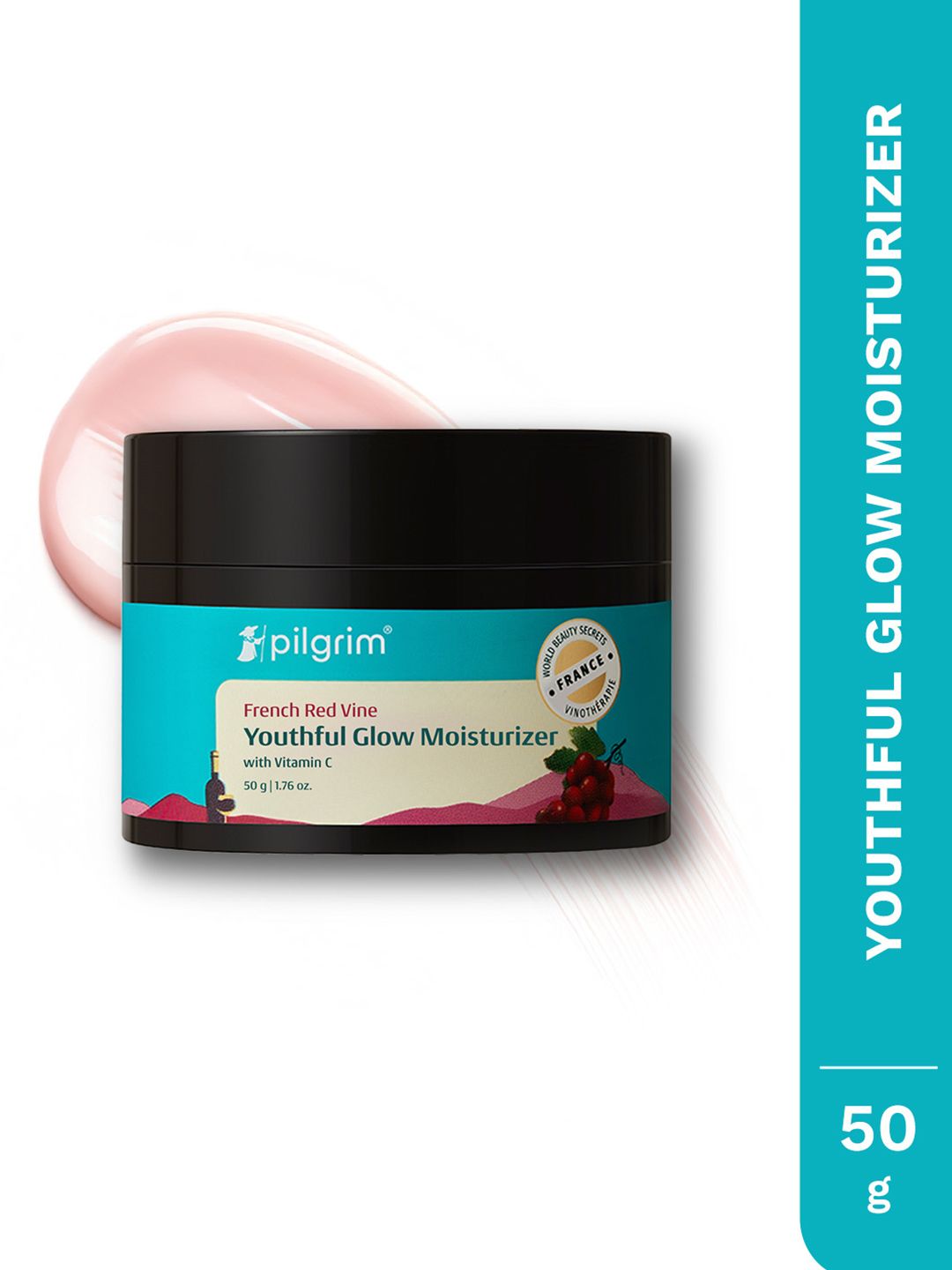 Red Vine Face Cream SPF 30 Pilgrim Red Vine Face Cream SPF 30 With Vitamin C & Rosehip Oil For Dark Spots & Ageing