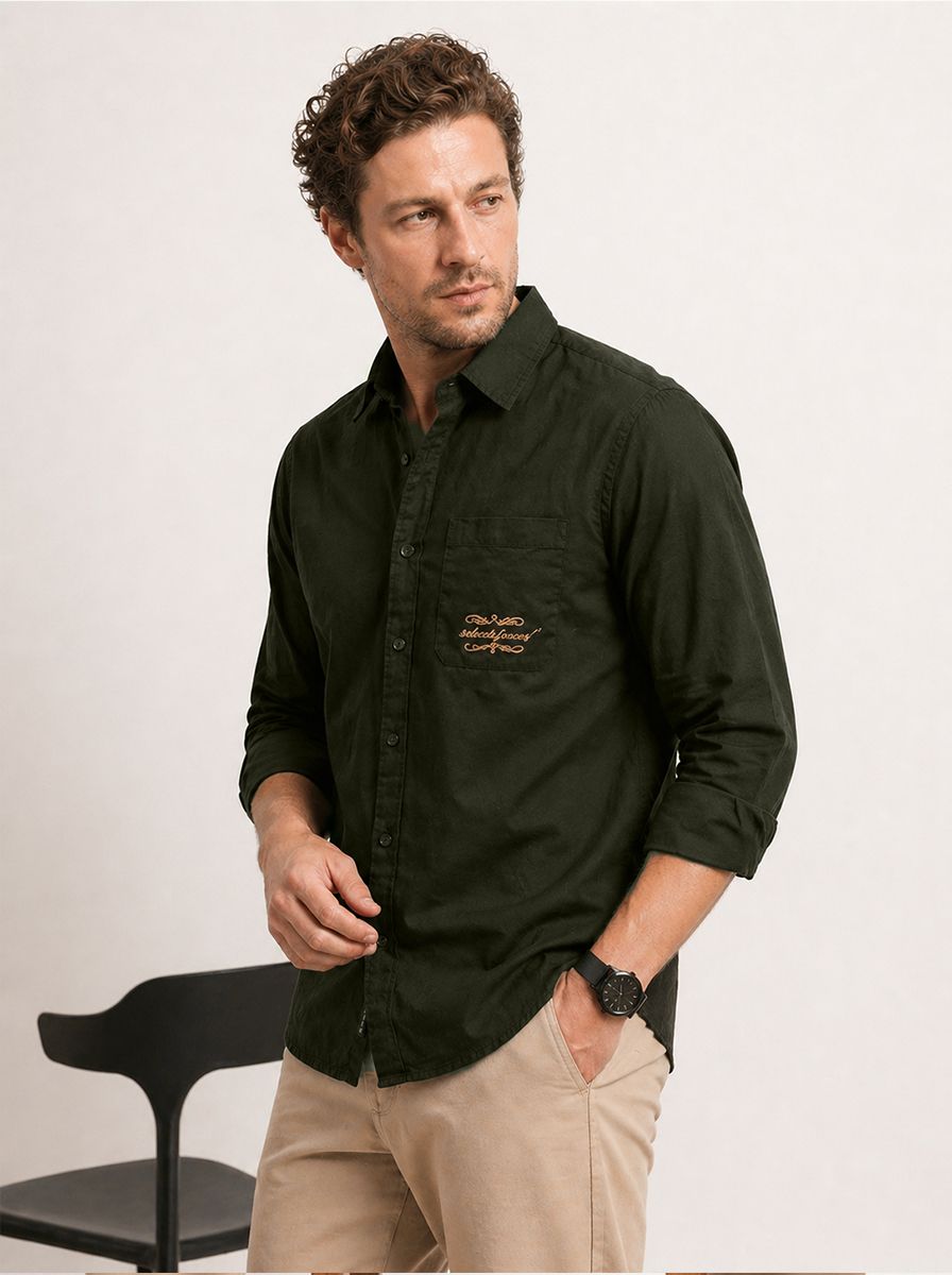 WROGN Cotton Casual Shirt