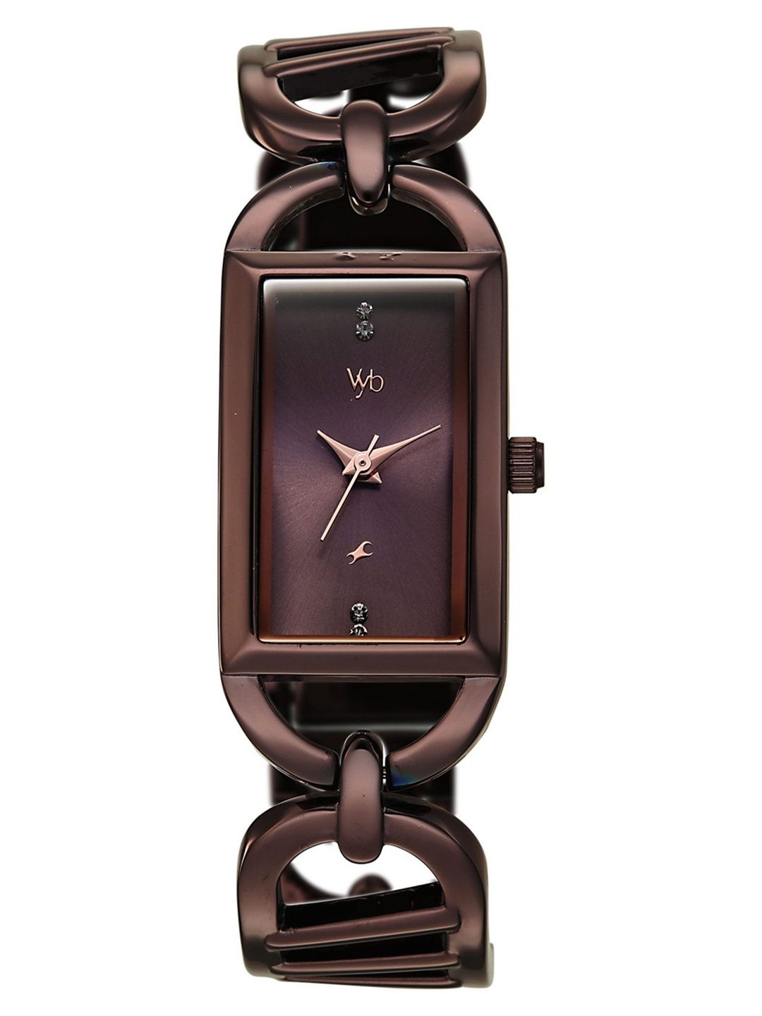 Fastrack Fastrack Women Vyb Striker Quartz Chocolate Brown Dial Watch - FV60136QM01W