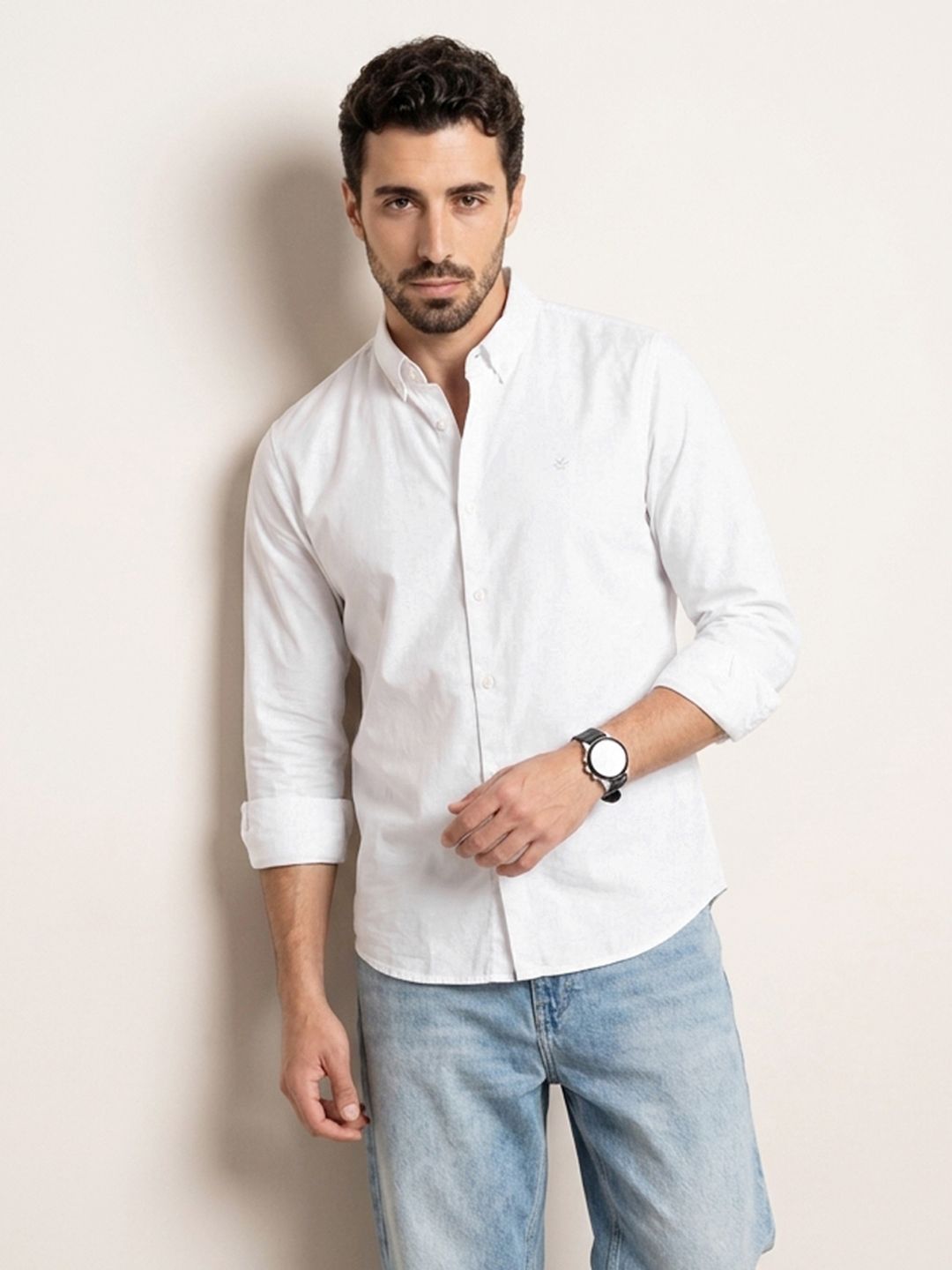 WROGN Slim Fit Casual Shirt