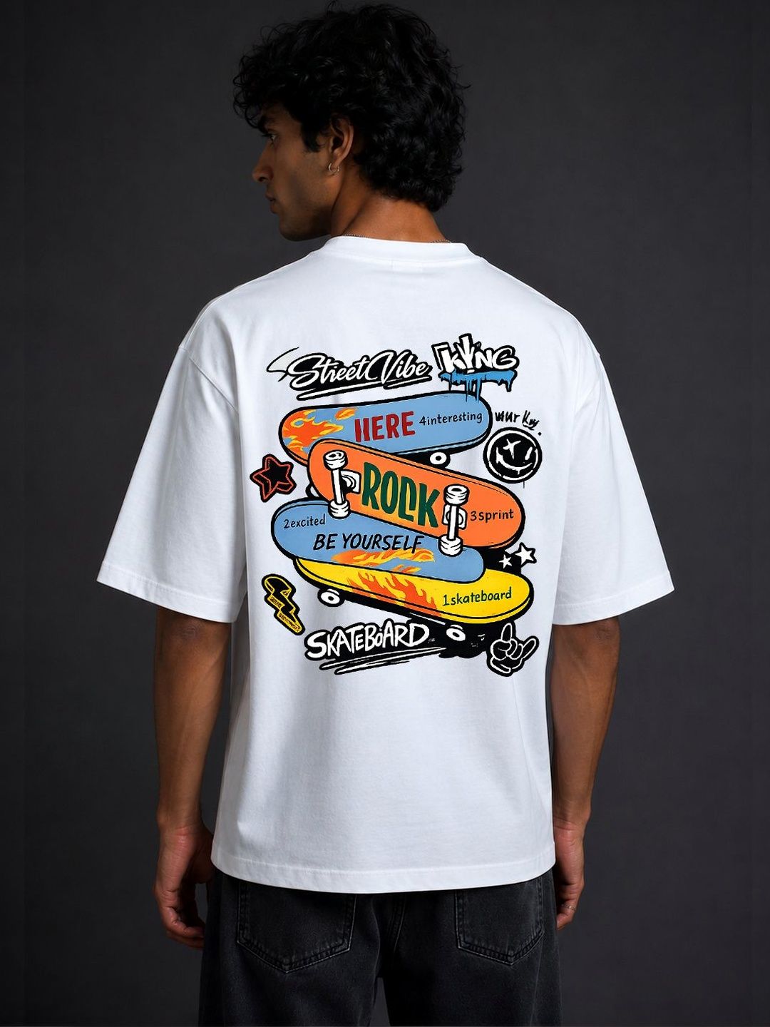 BEOVER Men Printed T-shirt