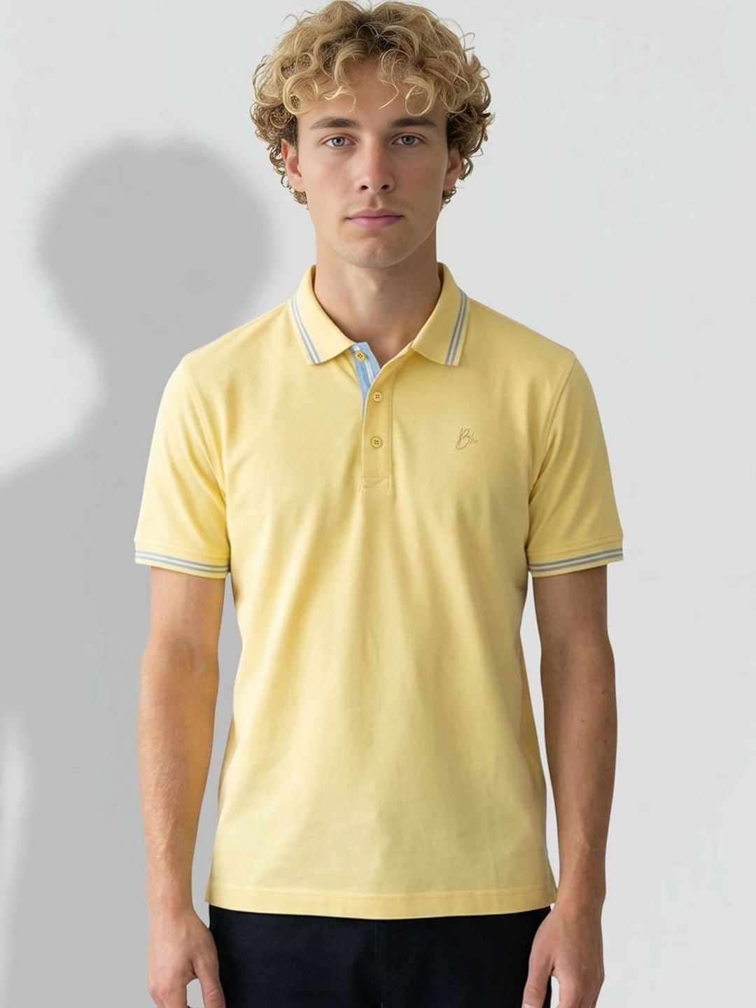 Being Human Men Polo Collar T-shirt