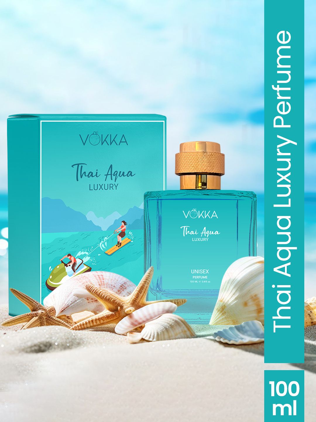 VOKKA Thai Aqua Luxury Long Lasting Perfume - 100 ml