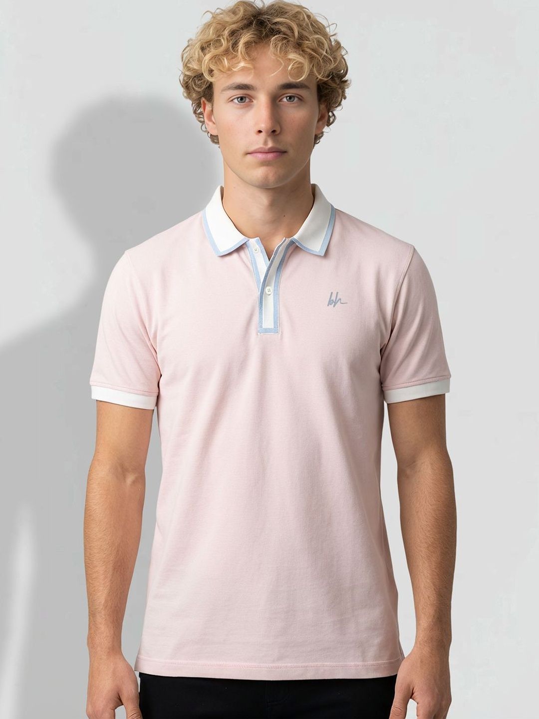 Being Human Men Polo Collar T-shirt