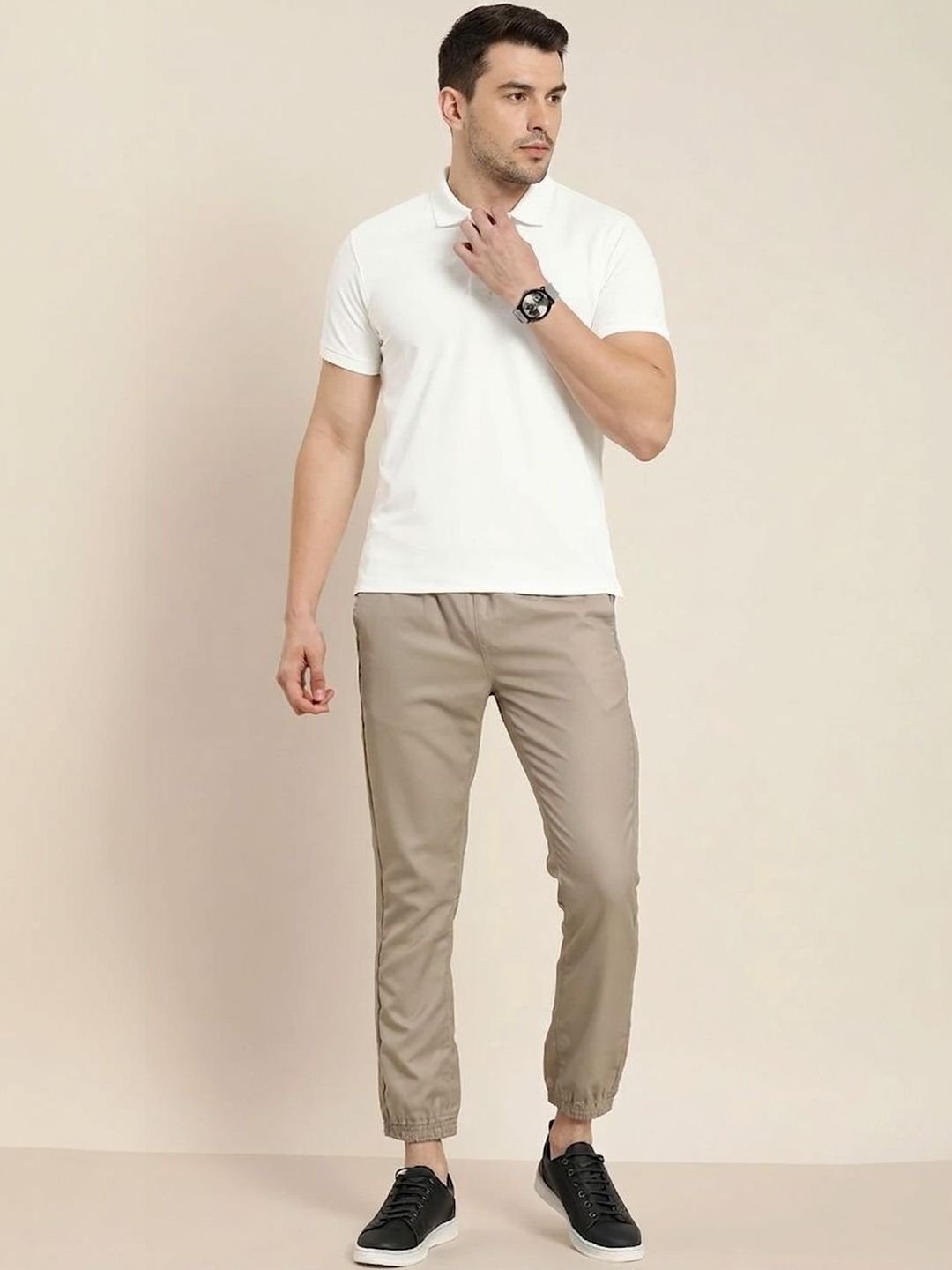 IN&AVI Men Polo Collar T-shirt