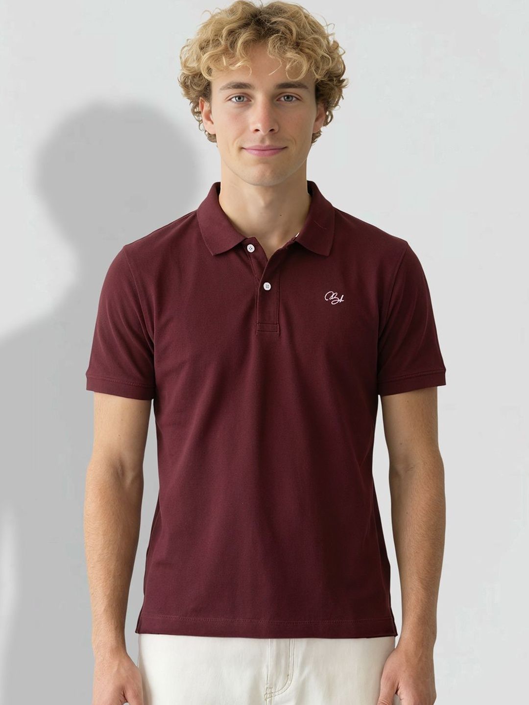 Being Human Men Polo Collar T-shirt