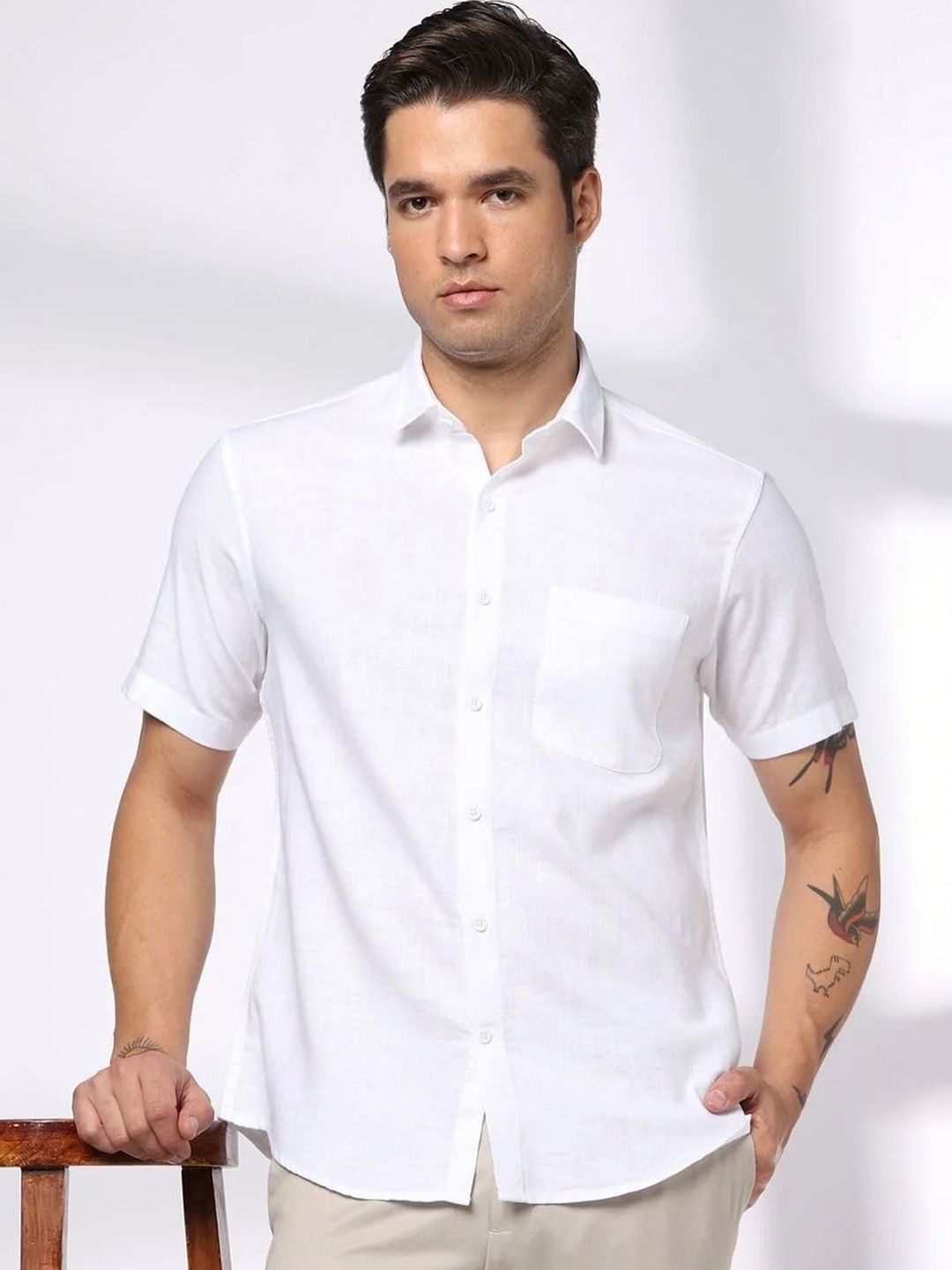 John Players John Players Men Slim Fit Casual Shirt