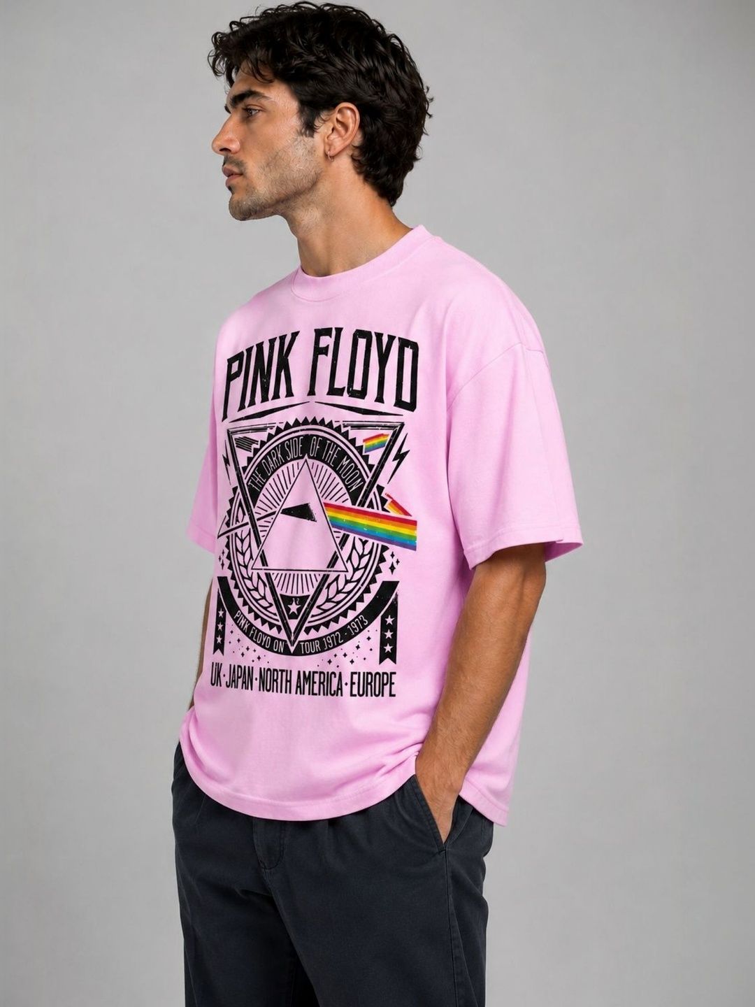 CAPTCHA Men Printed Pure Cotton T-shirt
