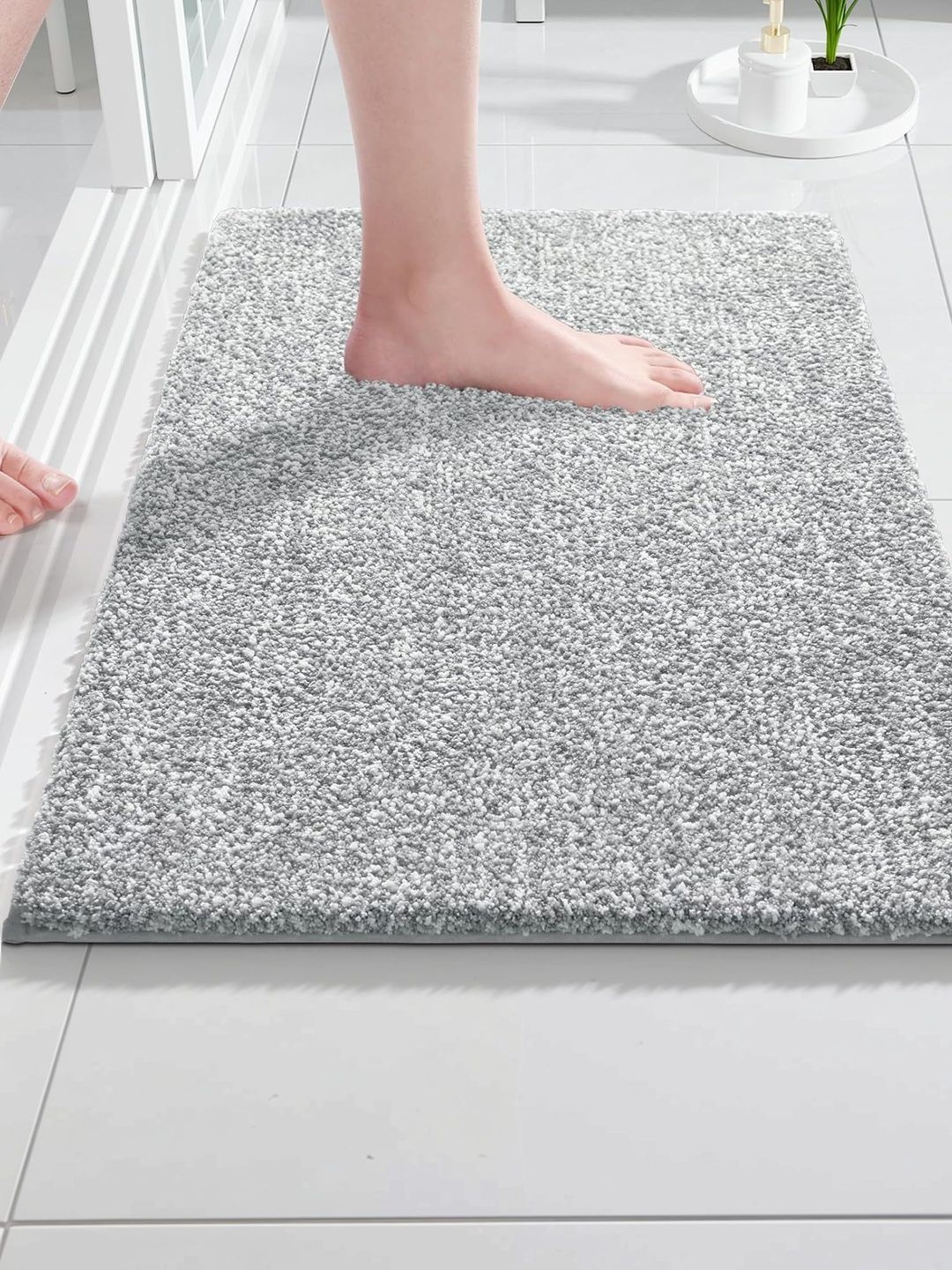 AaHo Decor AaHo Decor Grey Anti-Slip High Absorbent Doormats