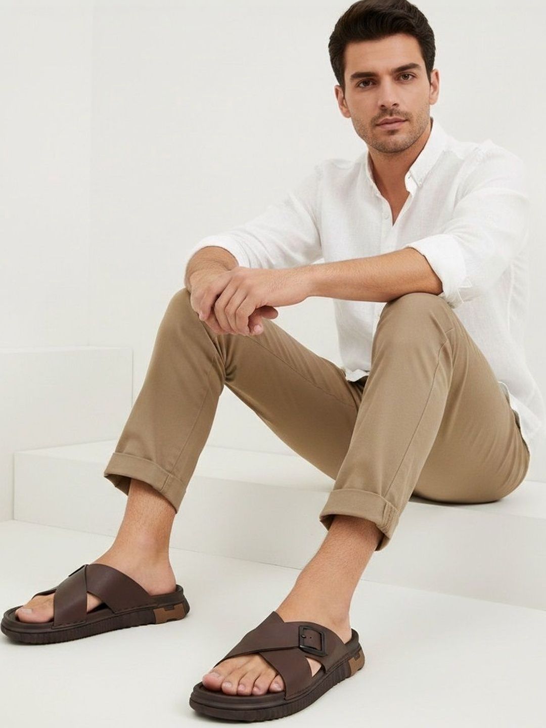 Prolific Men Slip-On Flip Flops