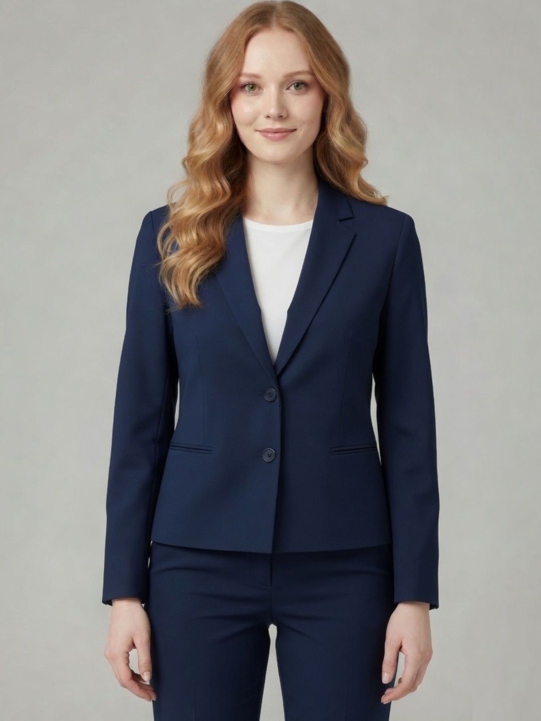 BAESD Notched Lapel Single-Breasted Casual Blazers