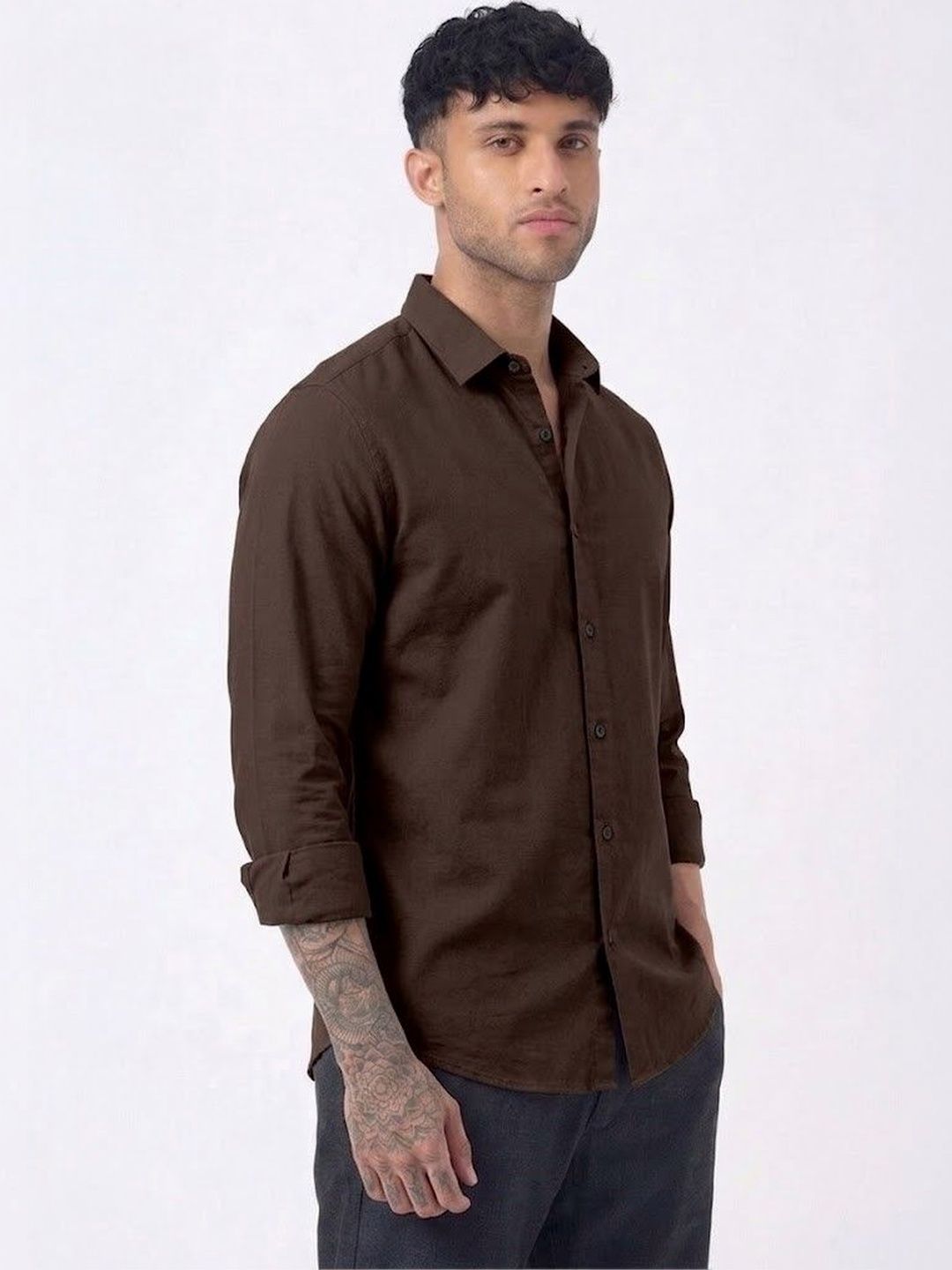 DWELLER COOPER Men Comfort Casual Shirt