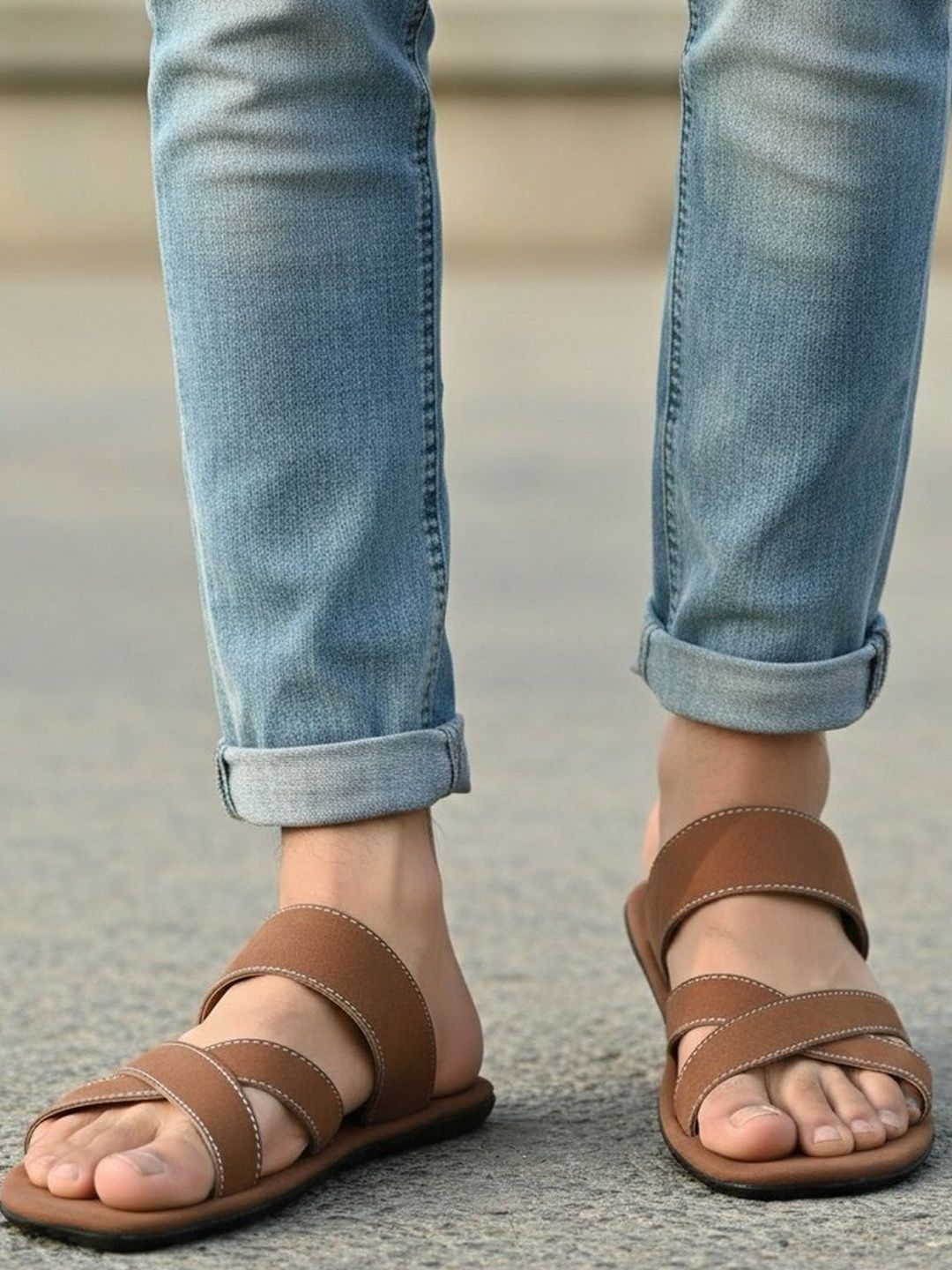 Mast & Harbour Men Slip-On Flip Flops