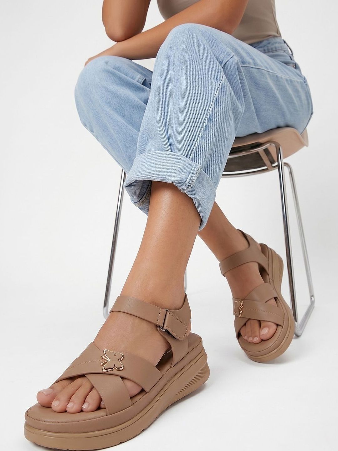 Mast & Harbour Mast & Harbour Flatform Sandals