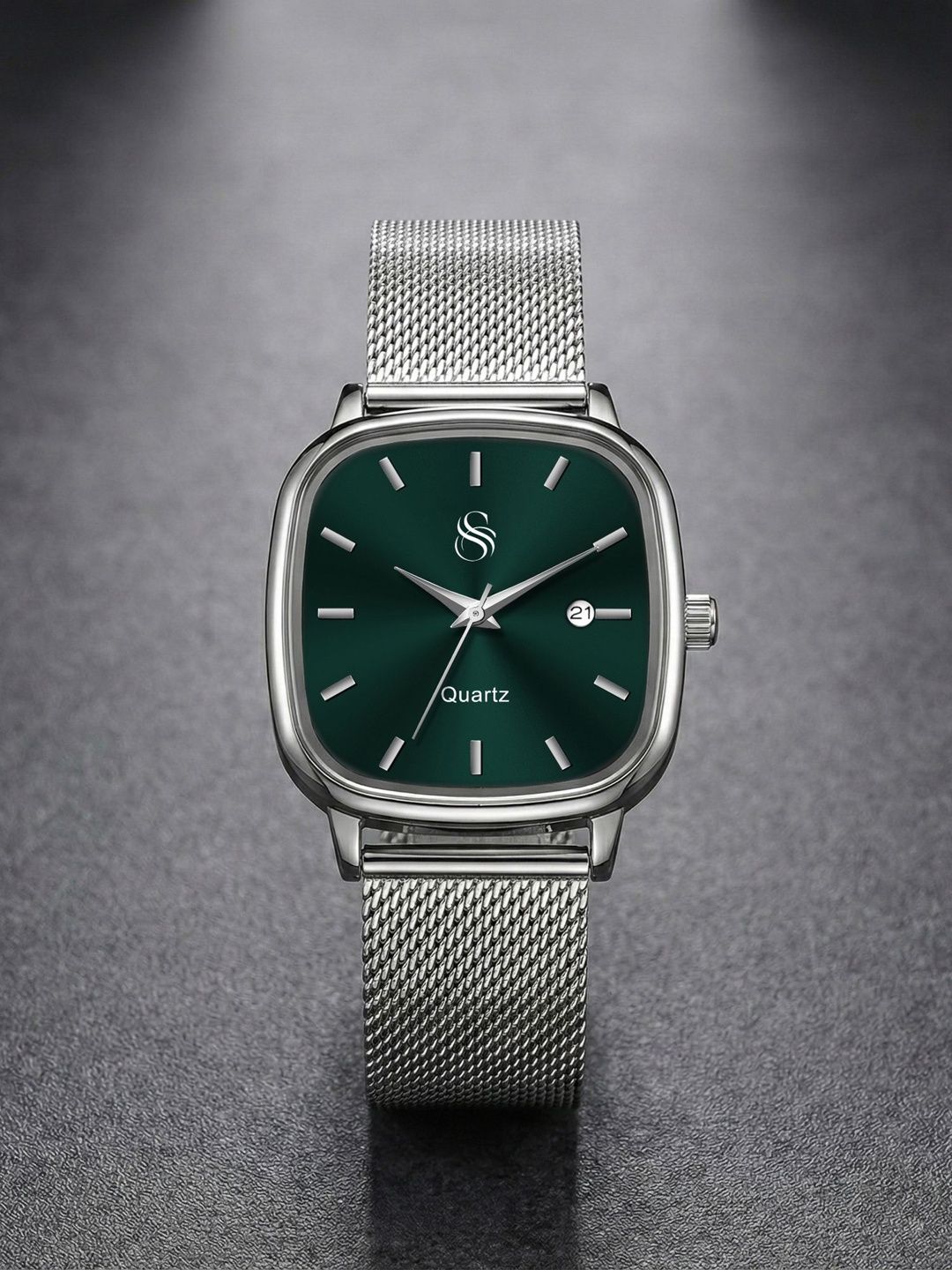 Shocknshop Shocknshop Unisex Dial & Bracelet Style Straps Analogue Multi Function Watch WCH174Green