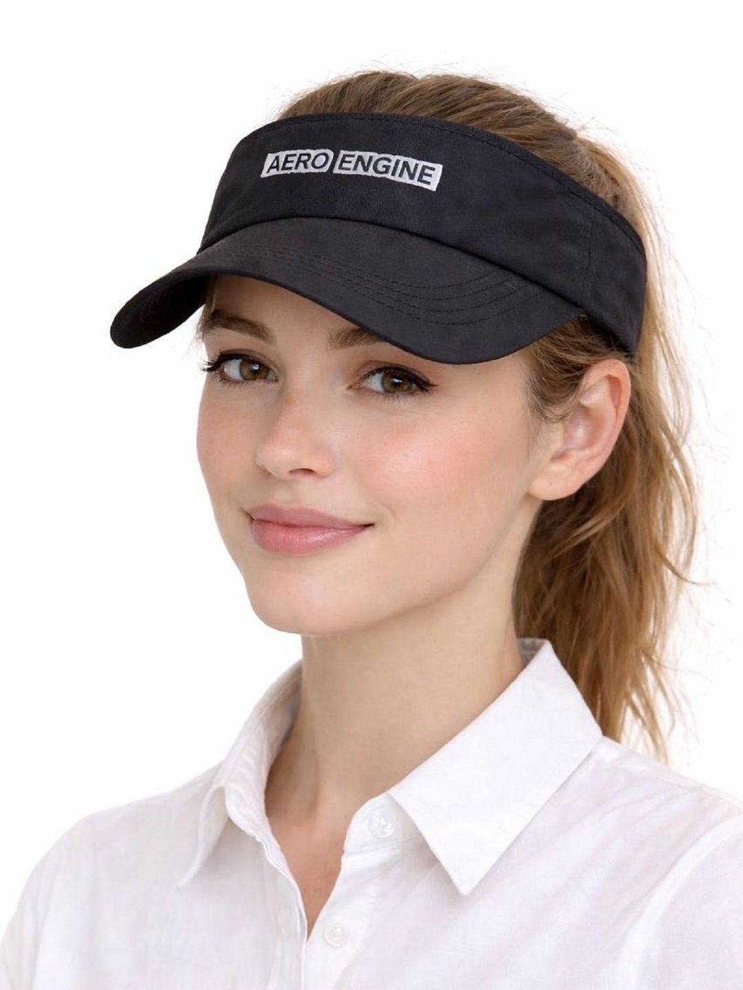 Zacharias Women Embroidered Visor Cap