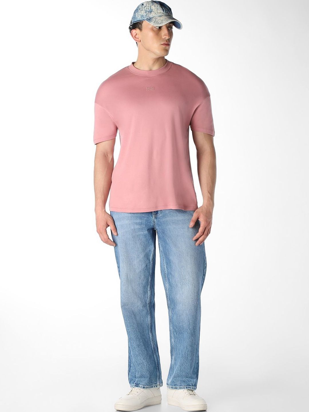 Wide Leg Low-Rise Light Fade Stretchable Jeans