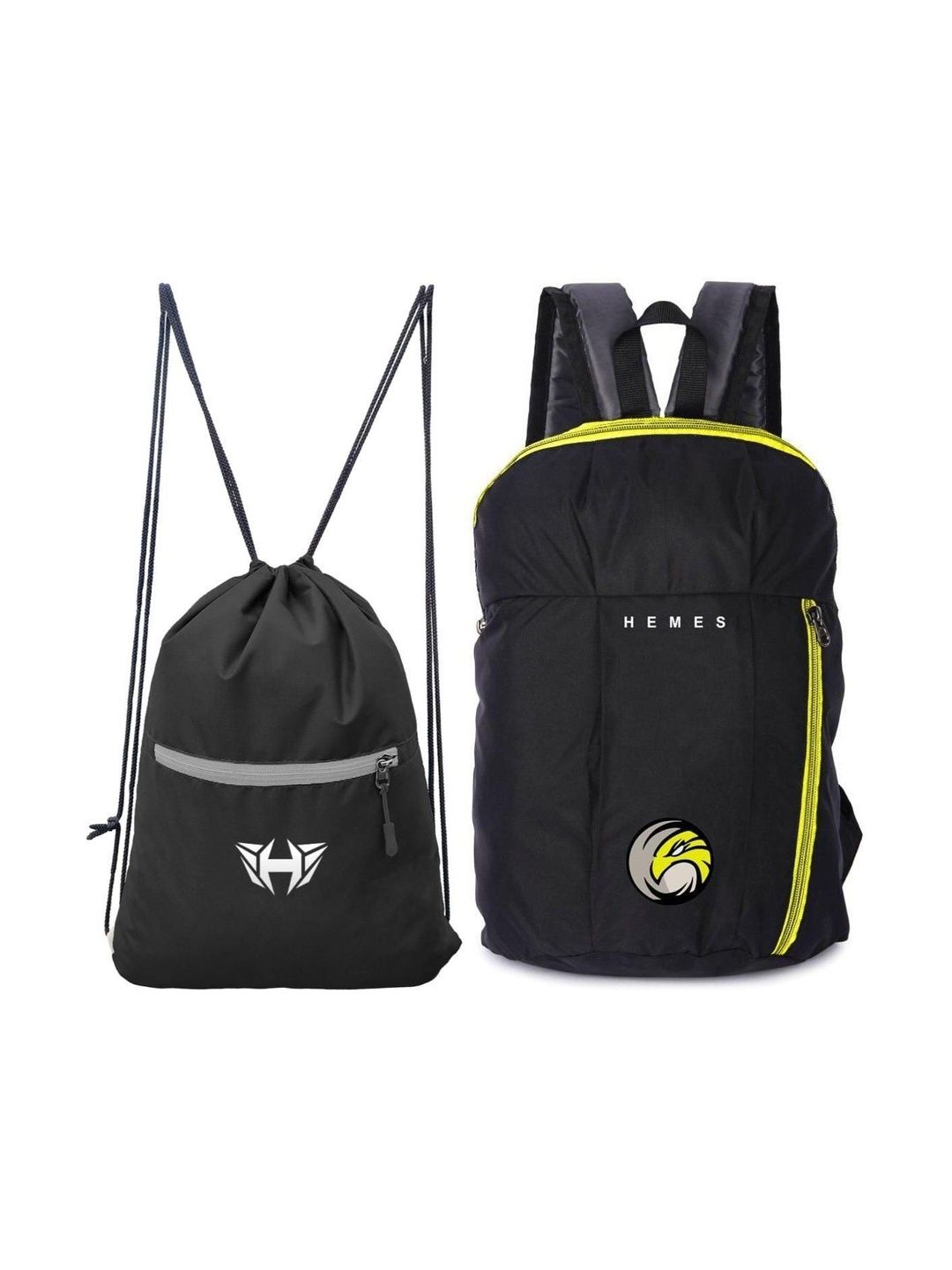 HMfurrys finest Men Brand Logo Backpack