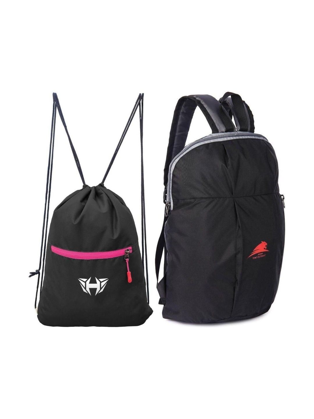 HMfurrys finest Men Brand Logo Backpack