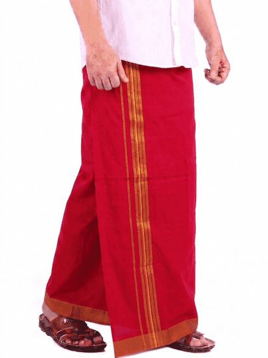 Hornbill Enterprises Men Cotton Blend Dhoti Dhotis
