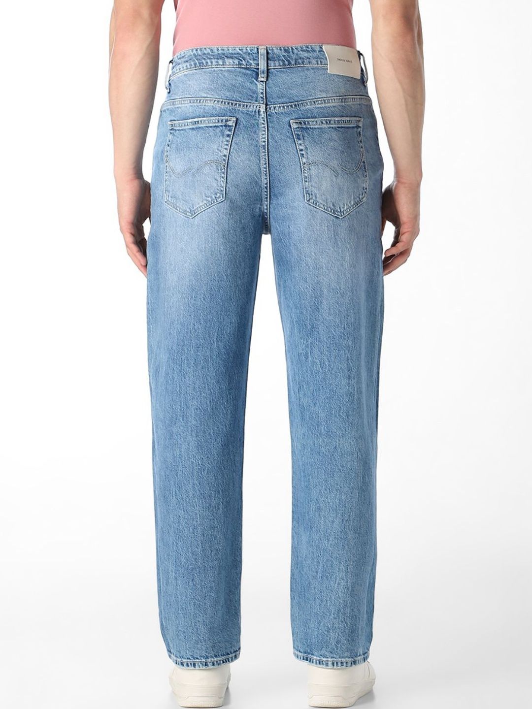 Wide Leg Low-Rise Light Fade Stretchable Jeans