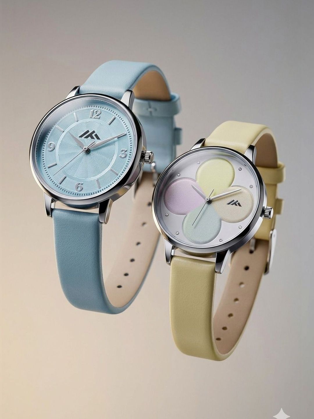 VIRAKTI Women Dial & Straps Analogue Watch G-17-SKY BLUE-G-35-YELLOW-COMBO VIR