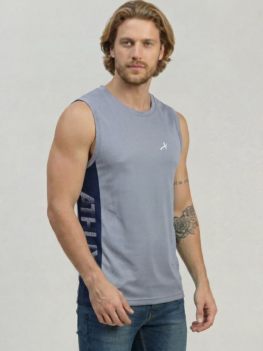 AMUL COMFY Men Ultra Light Micro Fibre Quick Dry Anti Odour Athlix Vest