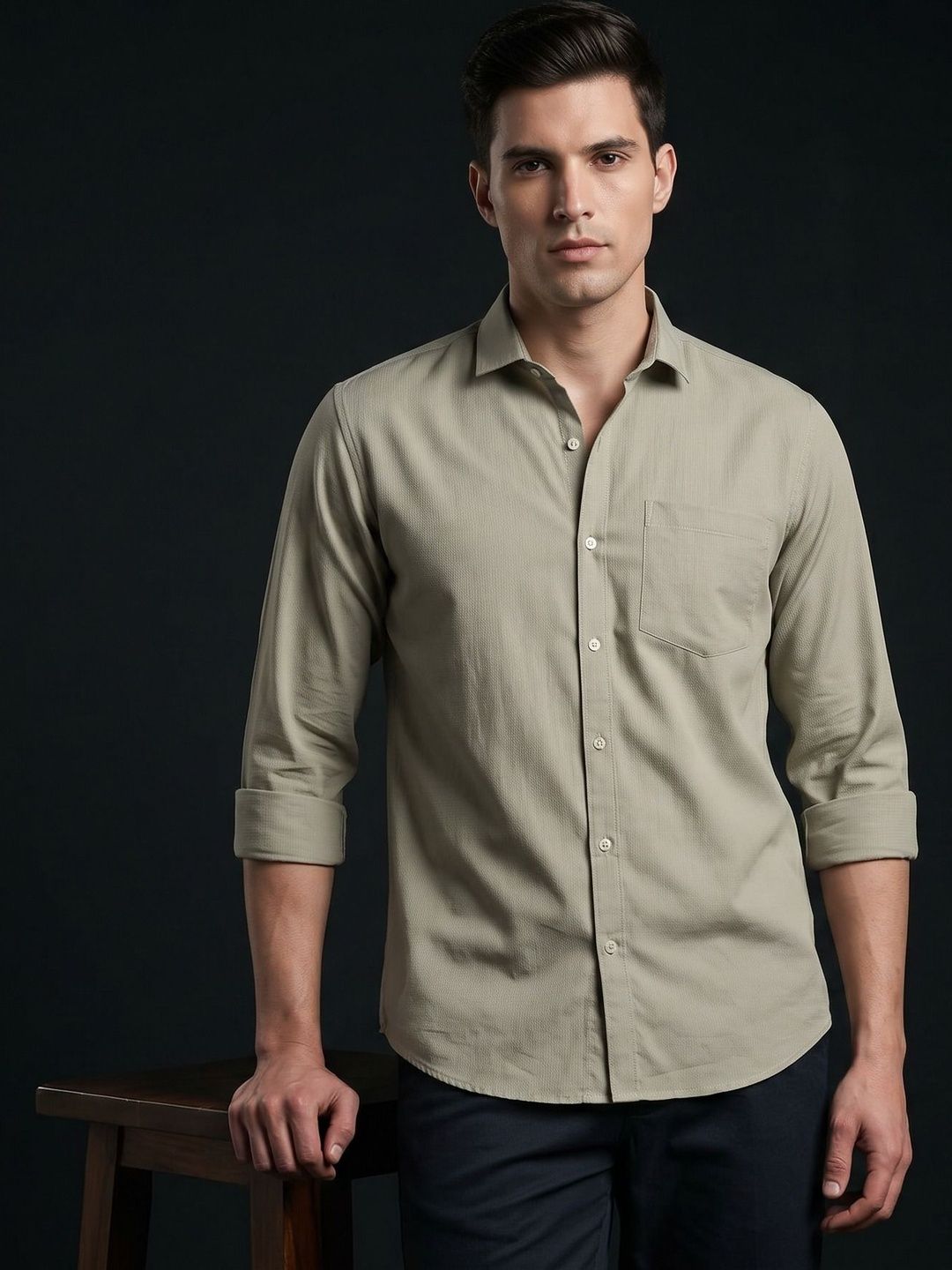SZN Men Casual Shirt