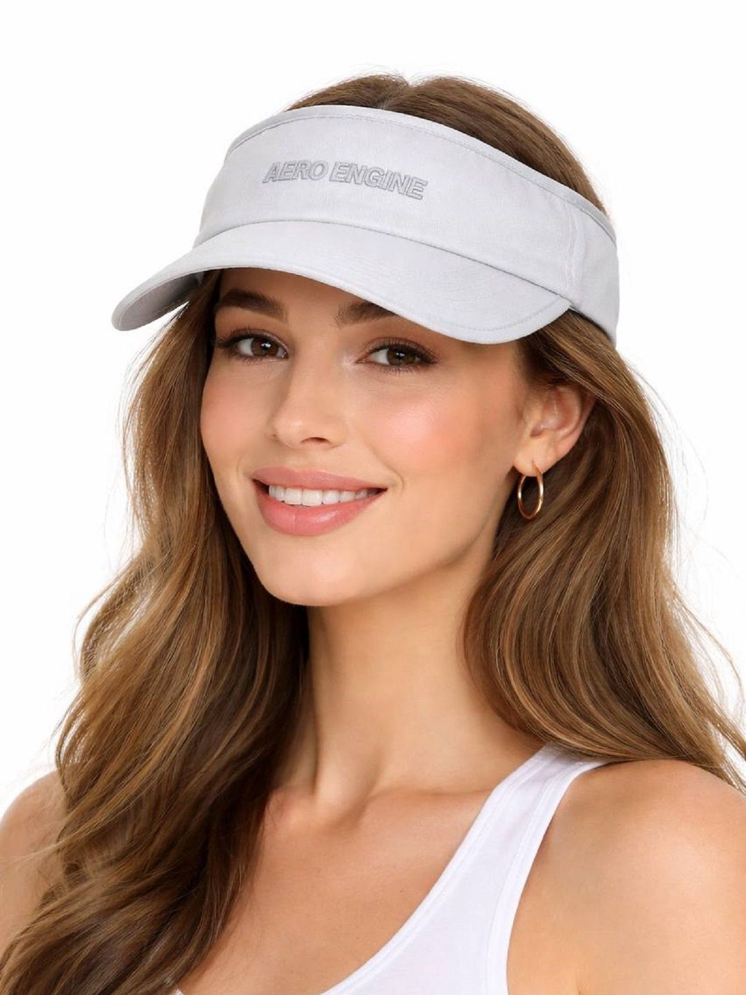 Zacharias Women Embroidered Visor Cap