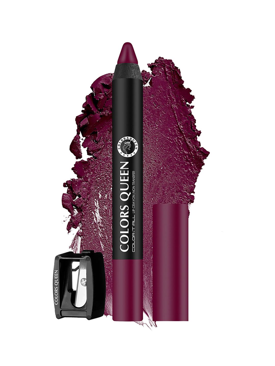 Colors Queen Color It All Non Tranfer Waterproof & Smude Proof Lip Crayon 3.5g - Murphy Wine 15