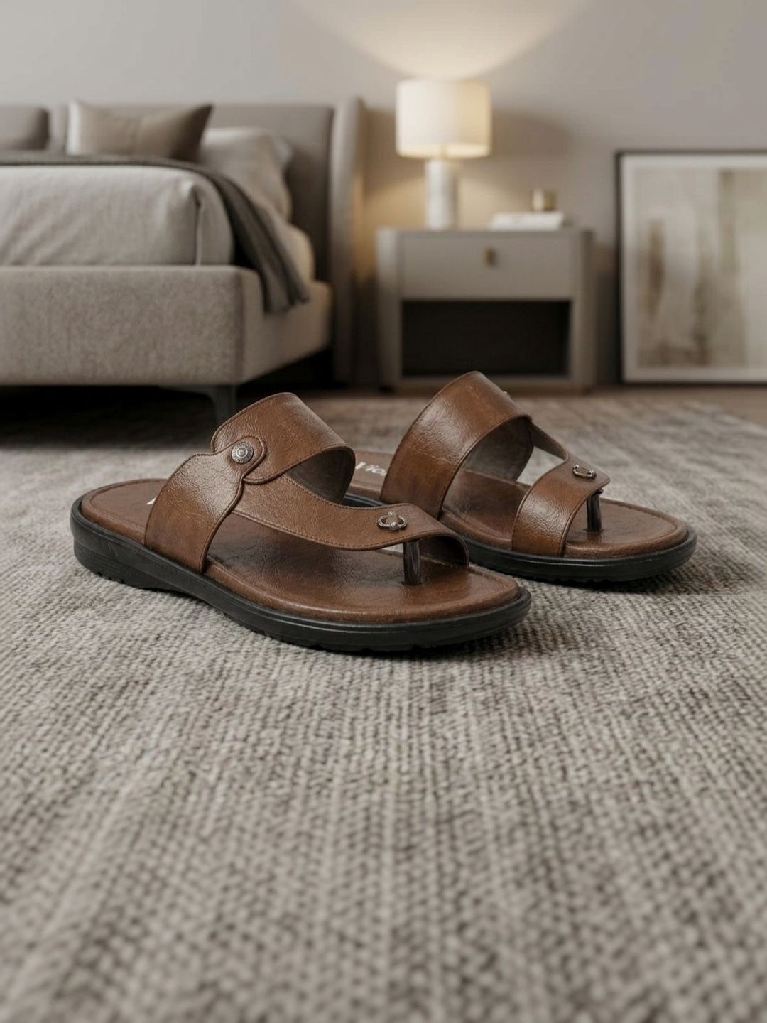 Viora Men Thong Flip-Flops
