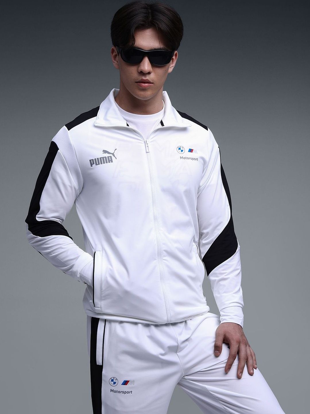 PUMA Motorsport Men Colourblocked Sporty Jacket