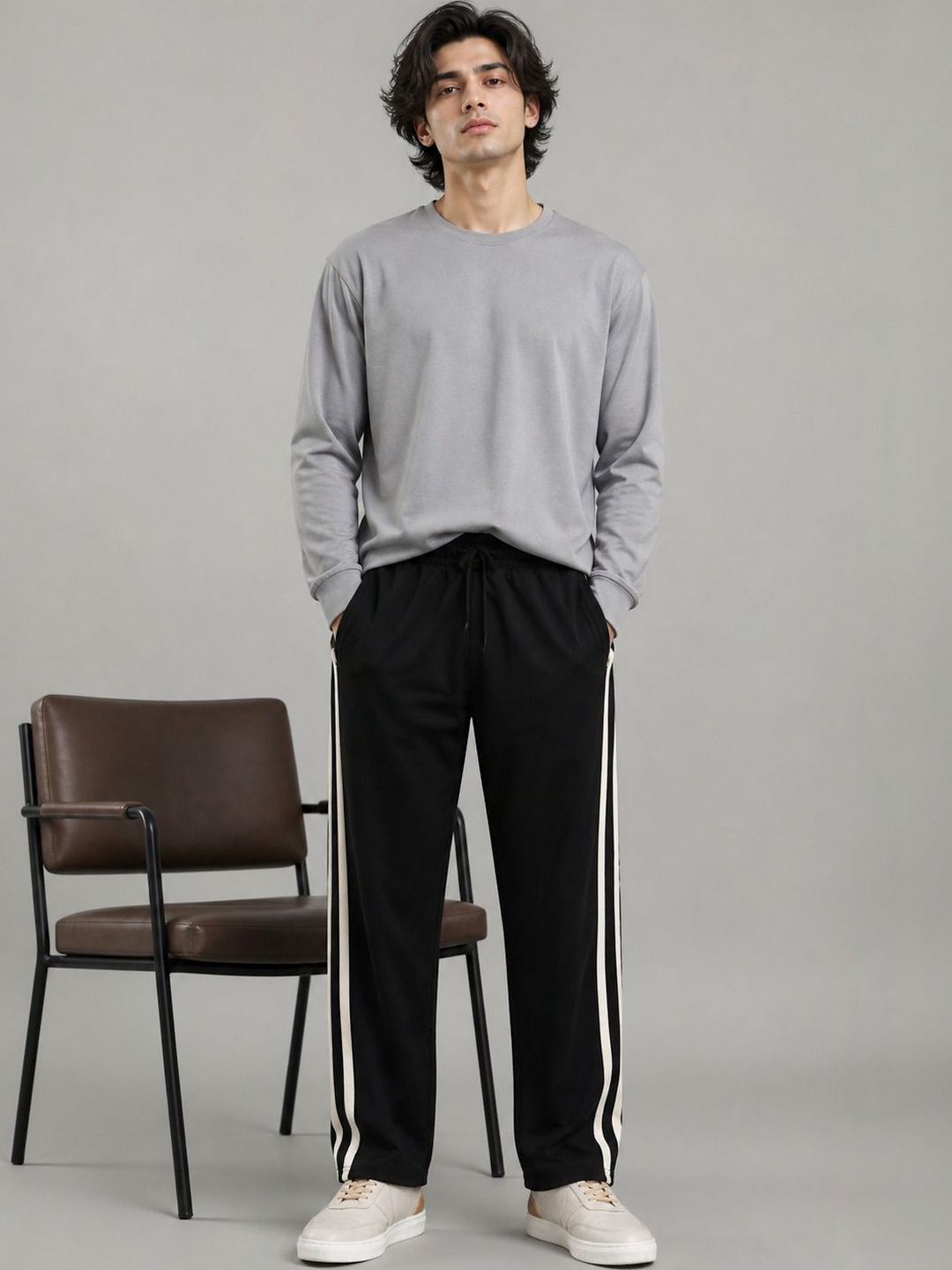 ROOPKAR Men Regular Fit Training Track Pants