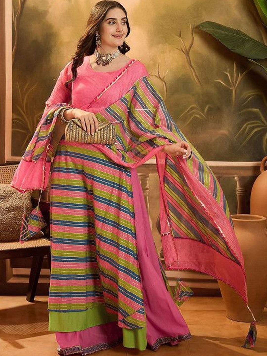 AKS Ready to Wear Lehenga & Blouse With Dupatta