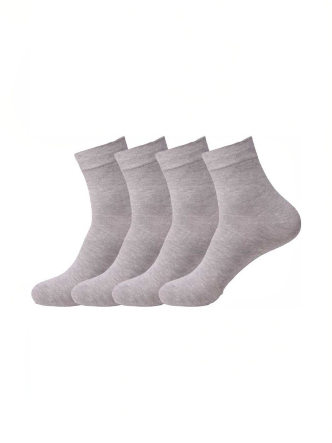 akeet trend Men Pack of 4 Cotton Assorted Ankle Length Socks