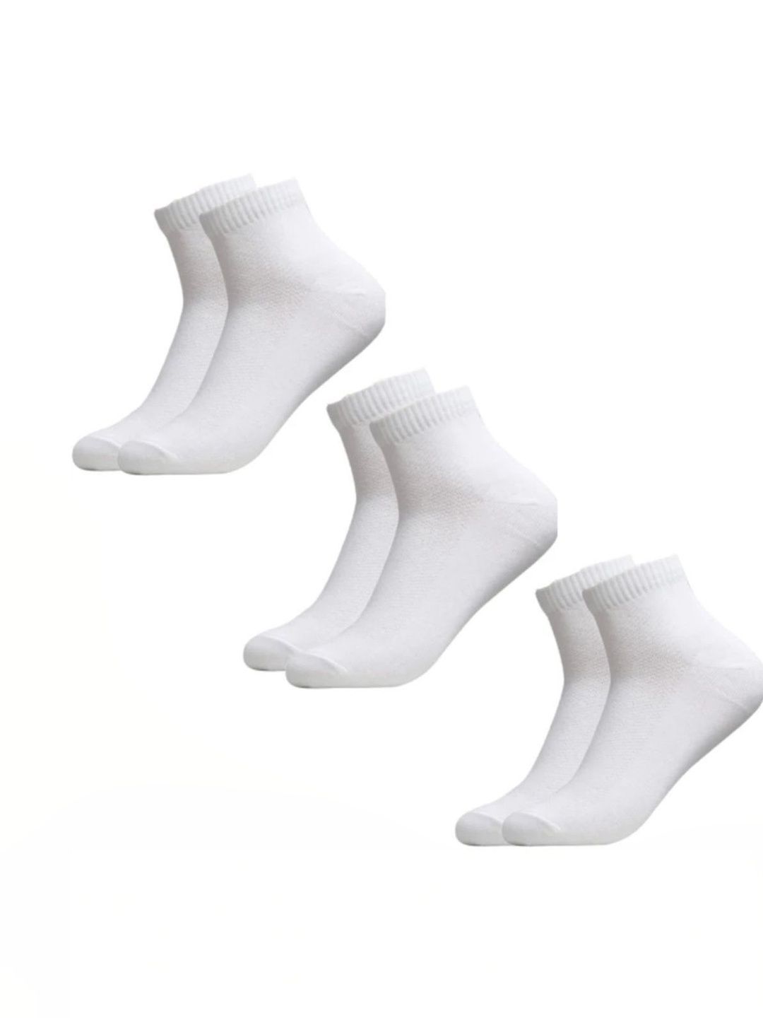 Akeeta Men Pack of 3 Cotton Assorted Ankle Length Socks