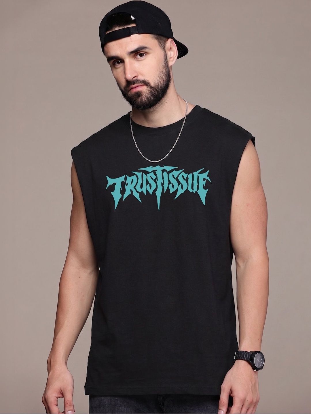 RHINO CULT Men Typography Printed T-shirt