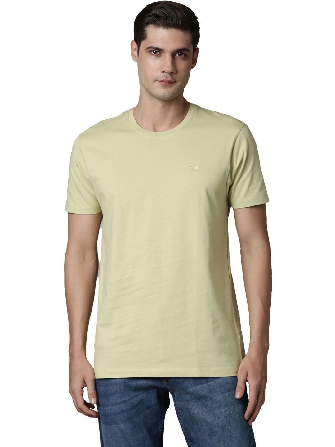MAXZONE Men Brand Logo T-shirt