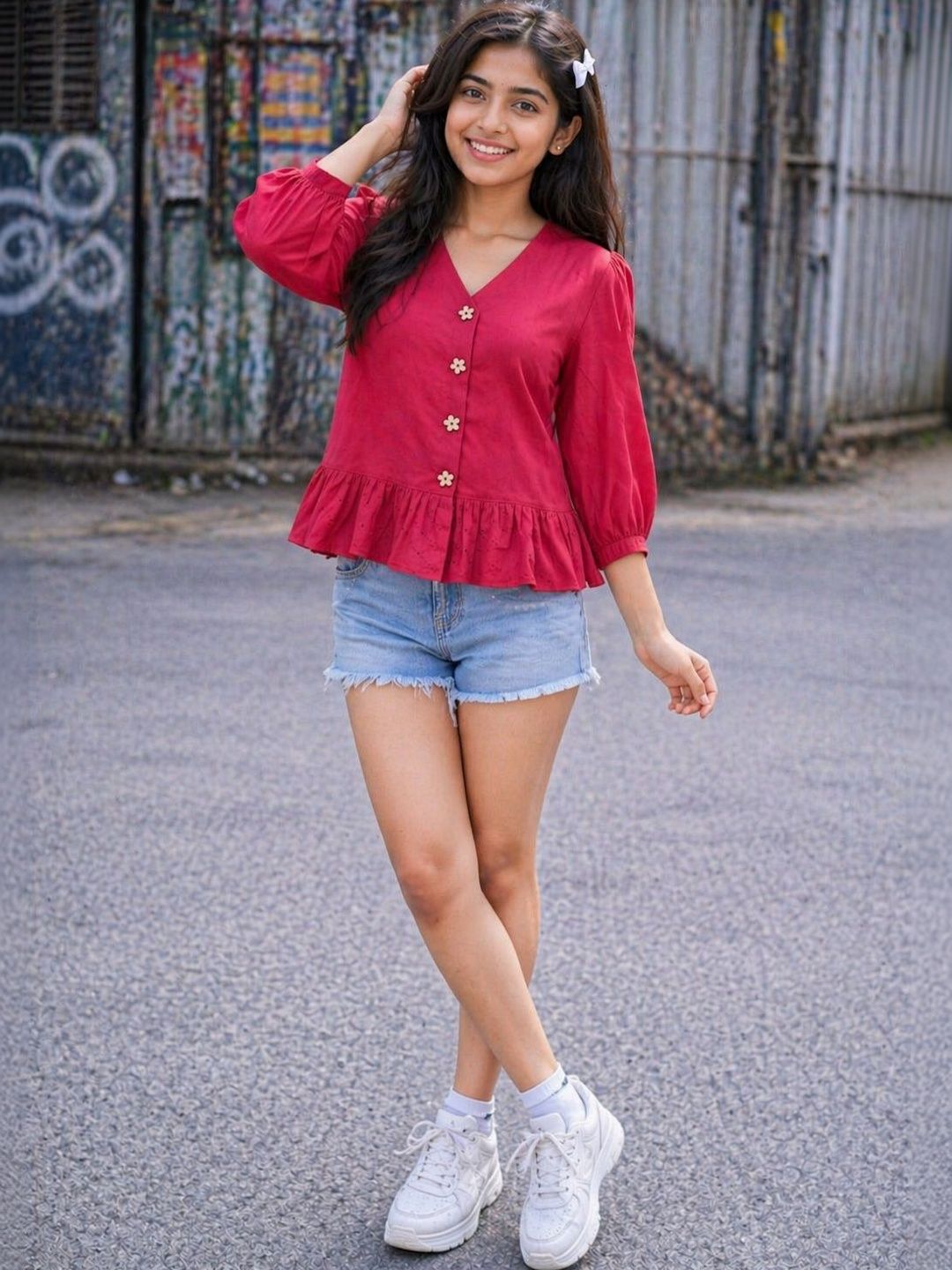 Myshka Girls Cotton Tops